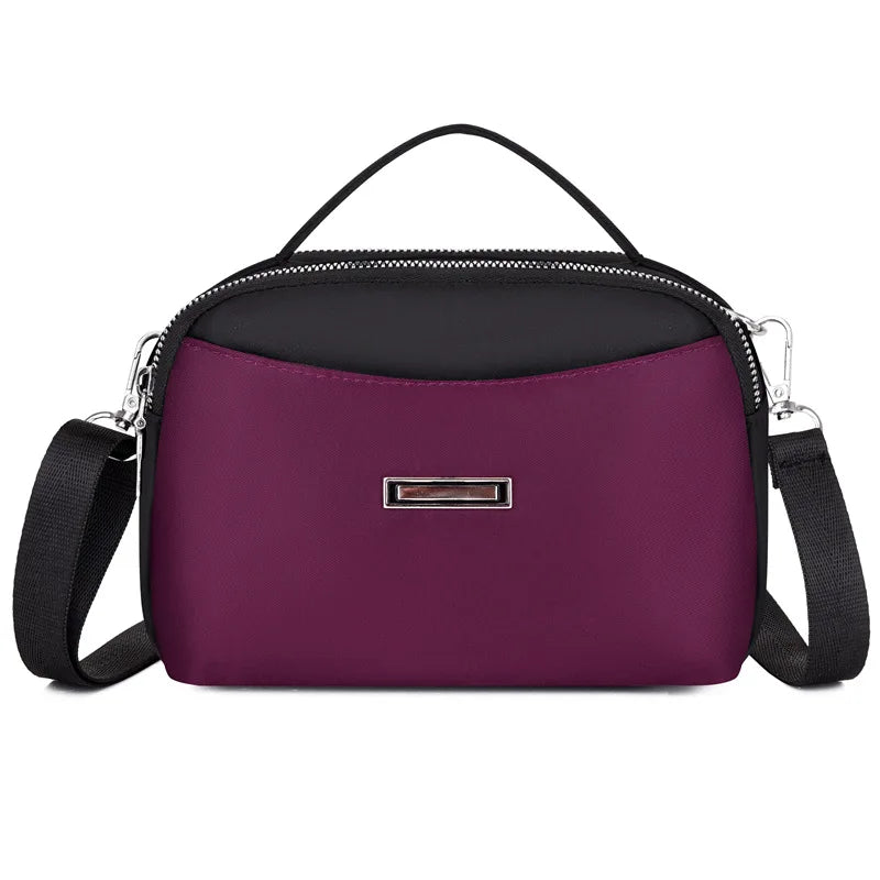 Women Small Bag Ladies Casual Oxford Cloth Shoulder Messenger Cross Body Bag
