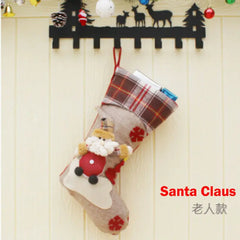 Women Small Bags Christmas Stocking Mini Sock Santa Claus Candy Bag Xmas Tree