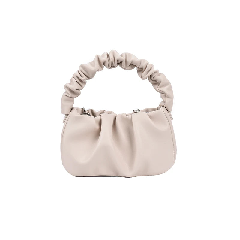 French Style Leather Crossbody Bag