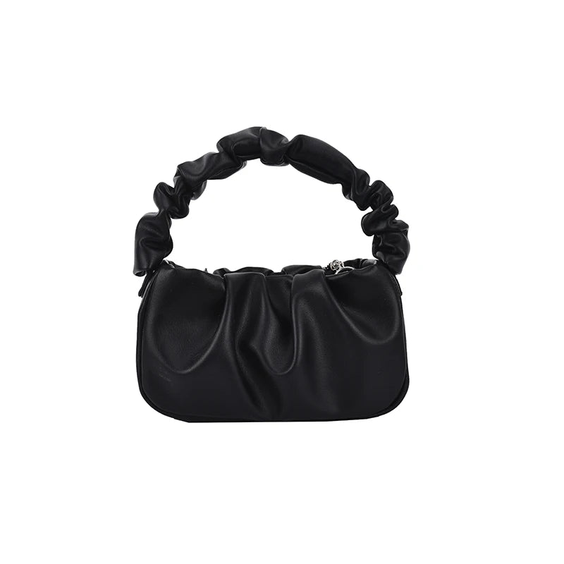 French Style Leather Crossbody Bag
