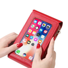 Women Small Crossbody Bags Touch Screen Phone Messenger Bag Female Shoulder Bags