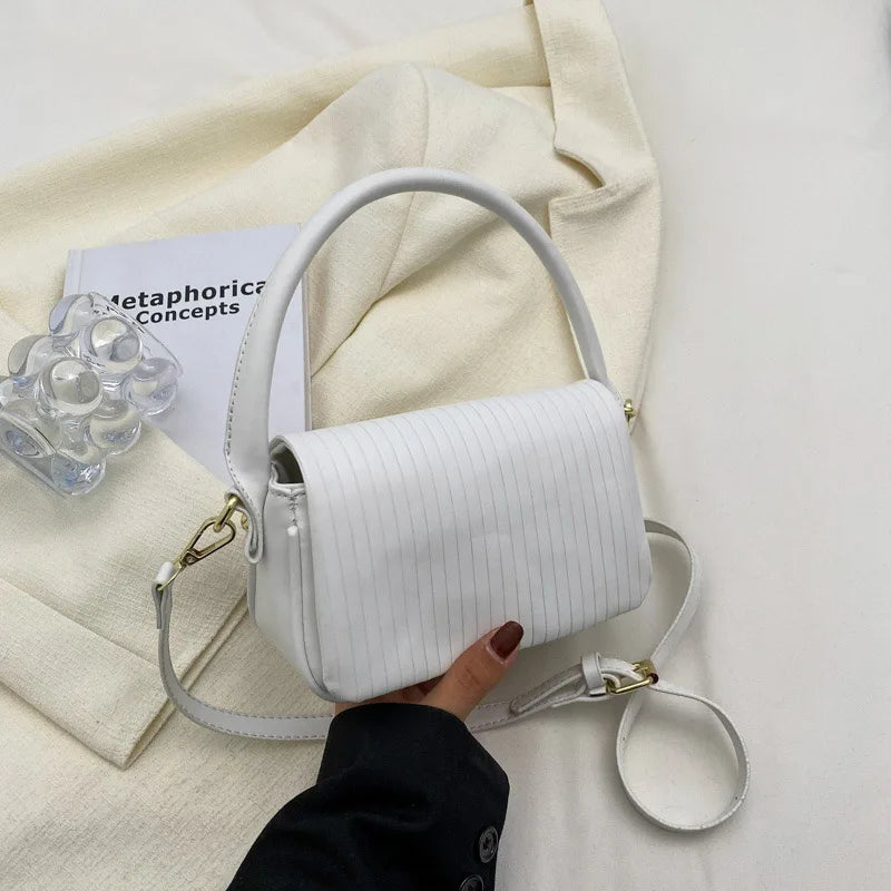 Women Small PU Leather Crossbody Sling Bags Shoulder Bag