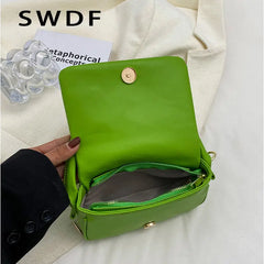 Women Small PU Leather Crossbody Sling Bags Shoulder Bag