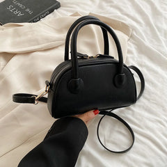 Women Small Pink Purses And Handbags Purple Leather Shoulder Bags
