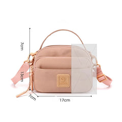 Women Small Shoulder Bag Casual Nylon Handbag Crossbody Bags