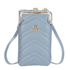 Women Small Shoulder Bag For Phone Short Travel Leather Messenger Crossbody Bags