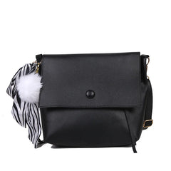 Women Small Square Bag Retro Shoulder Messenger Bag PU Leather Diagonal Bag