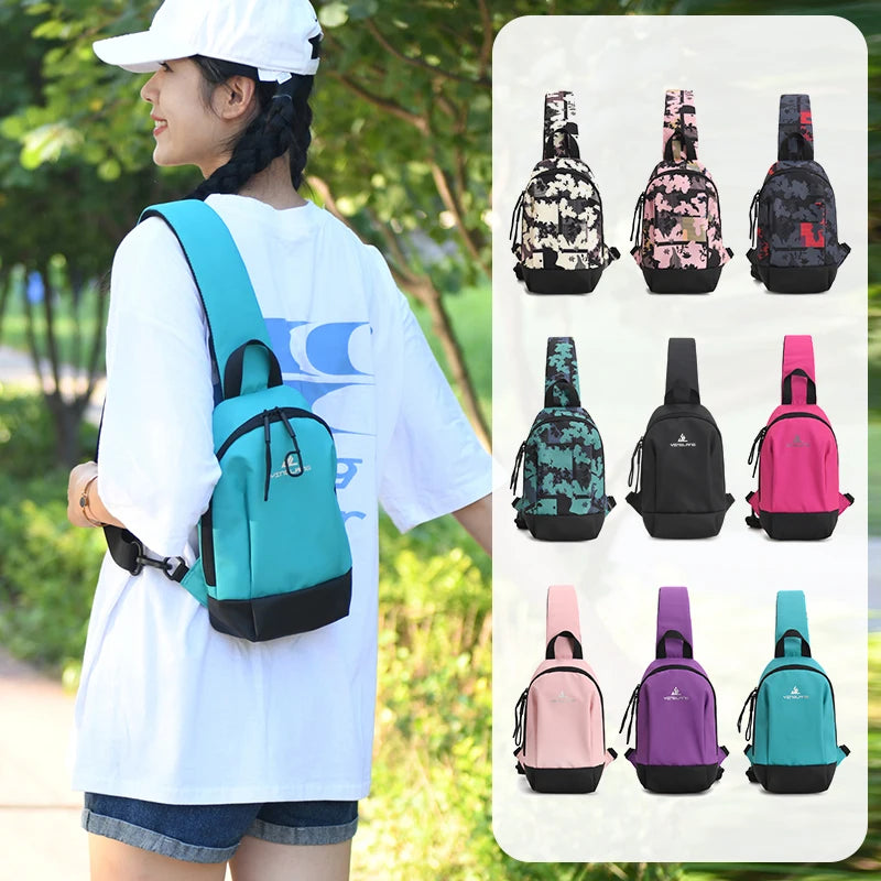 Women Small Travel Bag Sling Chest Bag Female Crossbody Bags Waterproof