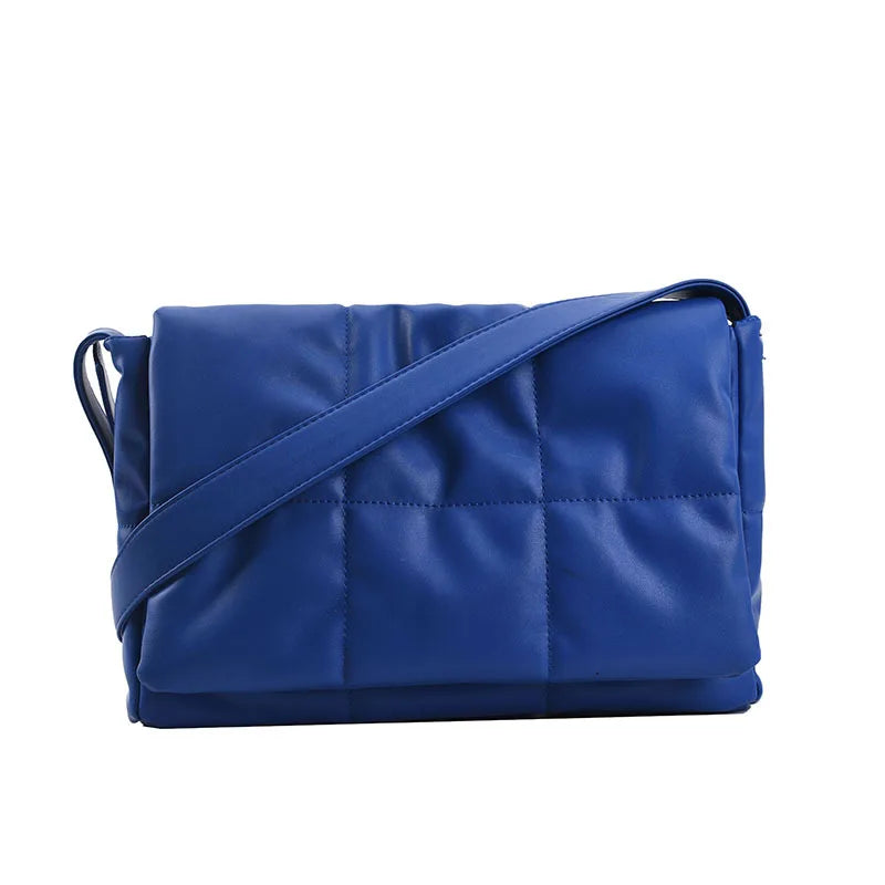 Women Soft Pu Leather Shoulder Bag Crossbody Bag Large Capacity Messenger Bag