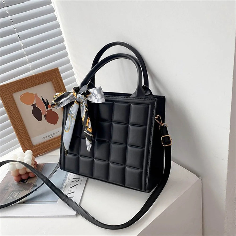 Women PU Leather Crossbody Bag Single Strap Handbag Casual Shoulder Bag Domil105