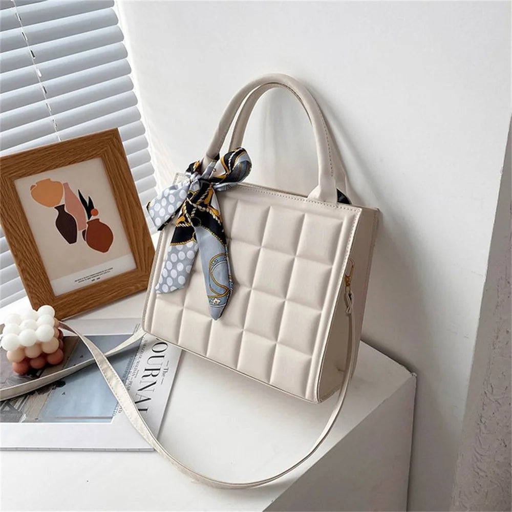 Women PU Leather Crossbody Bag Single Strap Handbag Casual Shoulder Bag Domil105