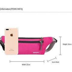 Women Sport Waist Bag Fanny Pack Crossbody Bags Wallet Belt Travel Phone Pocket