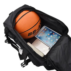 Waterproof Gym Bag with Shoe Pouch Outdoor Rucksack T60