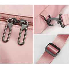 Women Sports Bag Letters Printing Shoulder Bag Large Capacity Tote Handbags