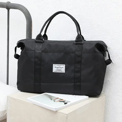 Women Sports Bag Letters Printing Shoulder Bag Large Capacity Tote Handbags