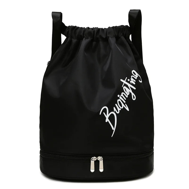 Women Sports Gym Backpack Travel Dry Wet Bag Handbag Multifunction