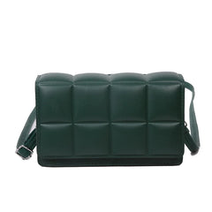 Women Square Bag Female Temperament Plaid Shoulder Bag