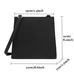 Women Square Bags Shoulder Crossbody Letter Name Series Pattern