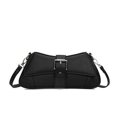 Square Leather Crossbody Bag Women's Messenger Purse Handbag