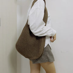 Women Straw Beach Bag Large Capacity Shoulder Rattan Handbags Crossbody Bag