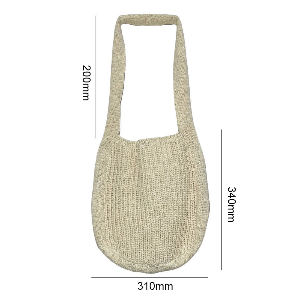 Women Straw Beach Bag Large Capacity Shoulder Rattan Handbags Crossbody Bag