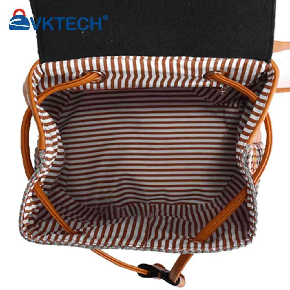 Boho Embroidery Shoulder Backpack for Women