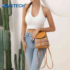 Boho Embroidery Shoulder Backpack for Women