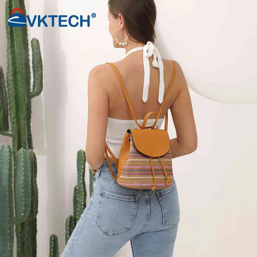Boho Embroidery Shoulder Backpack for Women