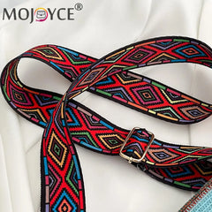 Women Stripes Printing Underarm Bags Casual Tassel PU Leather Shoulder Bag