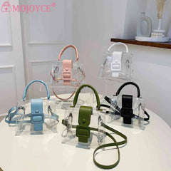 Women Summer PVC Clear Armpit Bags for Business Travel