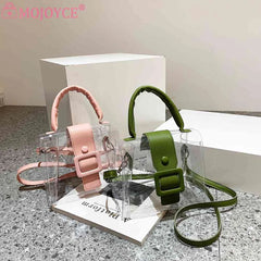Women Summer PVC Clear Armpit Bags for Business Travel