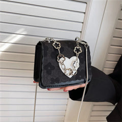 Mini Crossbody Bag Chain Shoulder Purse Clutch Lipstick/Keys/Coin