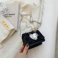 Mini Crossbody Bag Chain Shoulder Purse Clutch Lipstick/Keys/Coin