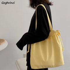 Women Ruffles Bucket Bag Shoulder Bags