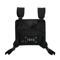 Tactical Vest Bag Unisex Chest Rig Bag Streetwear Waistcoat Packs