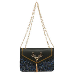 Women Tassel Deer Handbags Shoulder Bag Ladies Female Handbag Phone Purse