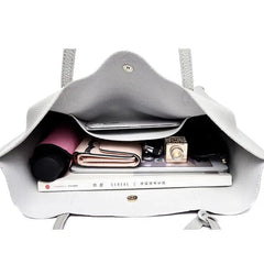 Women Tassel Shoulder Tote Purse Large Capacity Top Handle Bag