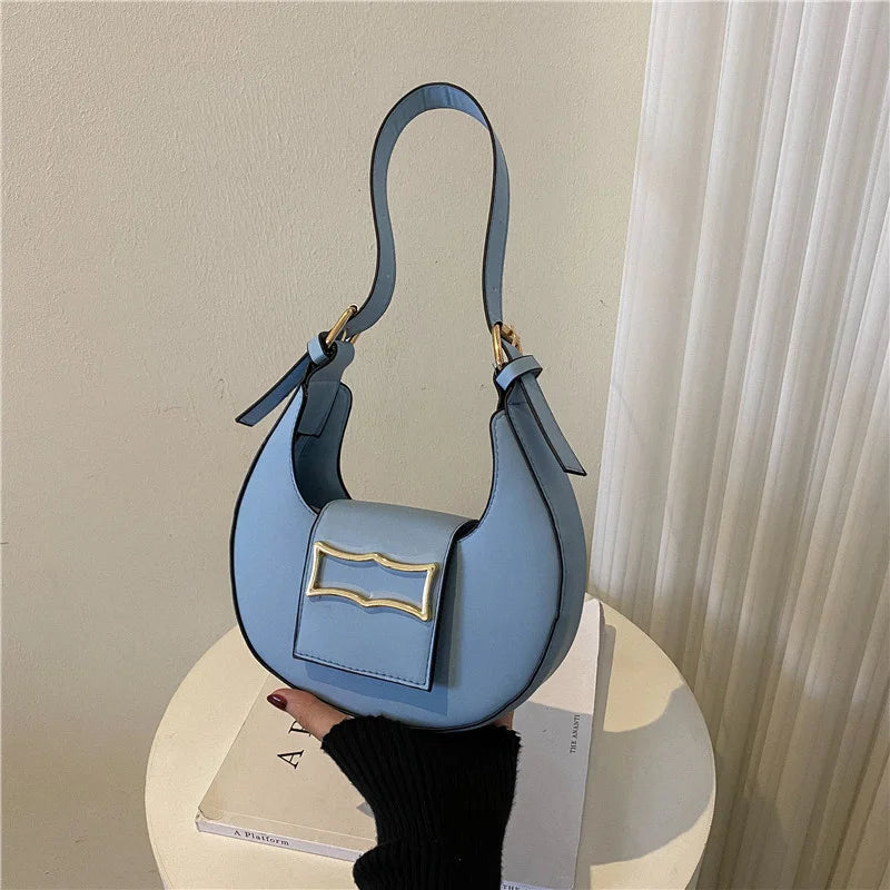 Women Textured Bag Girl Messenger Shoulder Small Square Handbags Tote