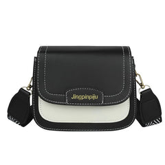 Textured Shoulder Bags Contrasting Colors Messenger Bags for Women
