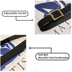 Women Thin Waist Bag Belt Bag Female High Flap Leather Fanny Pack