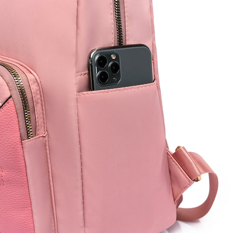 Women Waterproof Oxford Backpack School Bags Large Capacity Rucksack