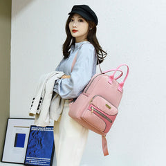 Women Waterproof Oxford Backpack School Bags Large Capacity Rucksack