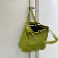 Soft PU Leather Large Capacity Shoulder Bag