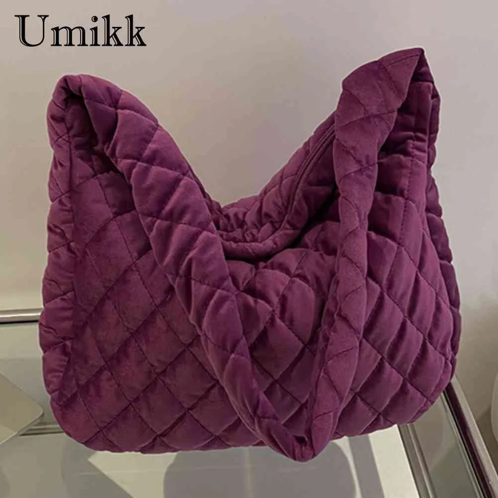 Women Top Handle Bag Crossbody Satchel Quilted Rhombus Large Capacity