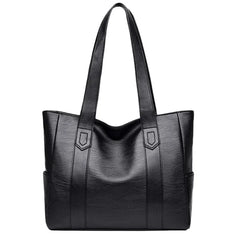 Women Top-handle Bags PU Leather Tote Bag Large Capacity Shoulder Bags