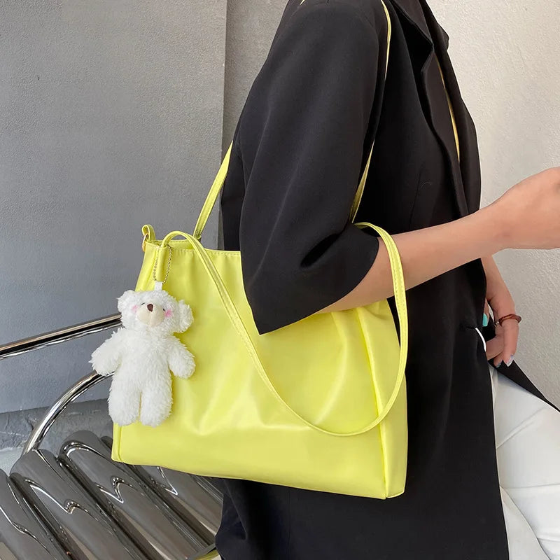 Large Capacity Women's Top-Handle Shoulder Bag