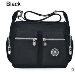 Women Top-handle Shoulder Bag Nylon Casual Tote Crossbody Messenger Bags