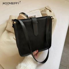 Women Tote Bag Crossbody Shoulder Bags Zipper PU Leather Handbag