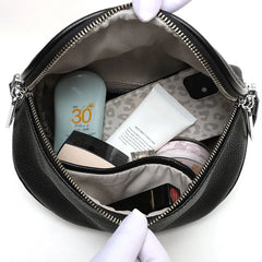 High-Quality Cowhide Leather Women's Tote Bag