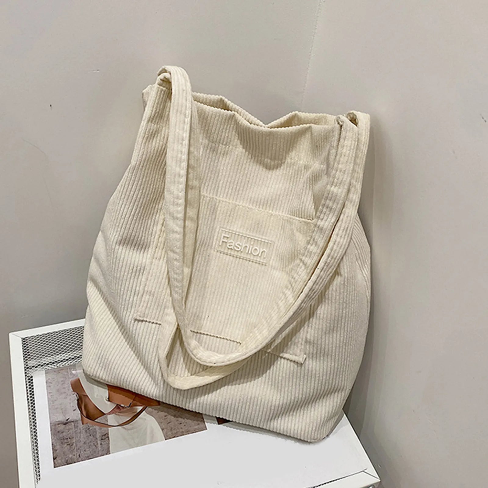 Women Tote Bag High-capacity Shoulder Handbag Satchel